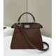 PEEKABOO I See You Petite Handbag Cowhide Exquisite Hand-Stitched Model no: 80133As