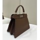 PEEKABOO I See You Petite Handbag Cowhide Exquisite Hand-Stitched Model no: 80133As