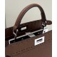 PEEKABOO I See You Petite Handbag Cowhide Exquisite Hand-Stitched Model no: 80133As