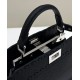 PEEKABOO I See You Petite Handbag Cowhide Exquisite Hand-Stitched Model no: 80133As