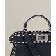 PEEKABOO Medium Handbag, Cowhide Exquisite Hand-sewn Detail Model no: 80013A