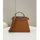 PEEKABOO Small Handbag, Cowhide Exquisite Hand-sewn Detail Model no: 80012