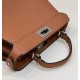 PEEKABOO Small Handbag, Cowhide Exquisite Hand-sewn Detail Model no: 80012