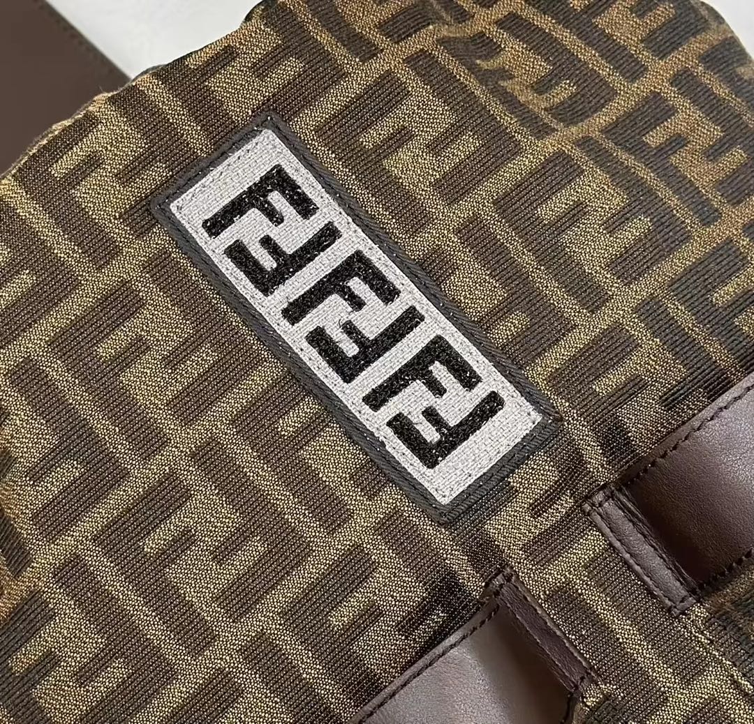 Fendi Vintage Double Shoulder Bag Model no: 8583