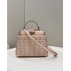 Iconic PEEKABOO Small Handbag, Handwoven Pure Cowhide Model no: 80109