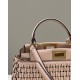 Iconic PEEKABOO Small Handbag, Handwoven Pure Cowhide Model no: 80109