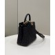 Iconic PEEKABOO Small Handbag, Handwoven Pure Cowhide Model no: 80109