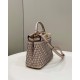 Iconic PEEKABOO Small Handbag, Handwoven Pure Cowhide Model no: 80109