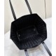 Origami Foldable Bag, All-Leather Woven, Handmade Model no: 8626D