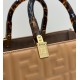 Full Leather Embossed Tote Bag, Cowhide Model no: 8597