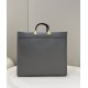 Tote Shopping Bag, Cowhide, Amber Handles and Double F Custom Hardware Model no: 8266