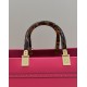 Tote Shopping Bag, Cowhide, Amber Handles and Double F Custom Hardware Model no: 8266s