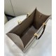 Tote Shopping Bag, Cowhide, Amber Handles and Double F Custom Hardware Model no: 8266s