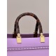 Tote Shopping Bag, Cowhide, Amber Handles and Double F Custom Hardware Model no: 8266s