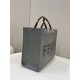 Tote Shopping Bag, Cowhide, Amber Handles and Double F Custom Hardware Model no: 8266s