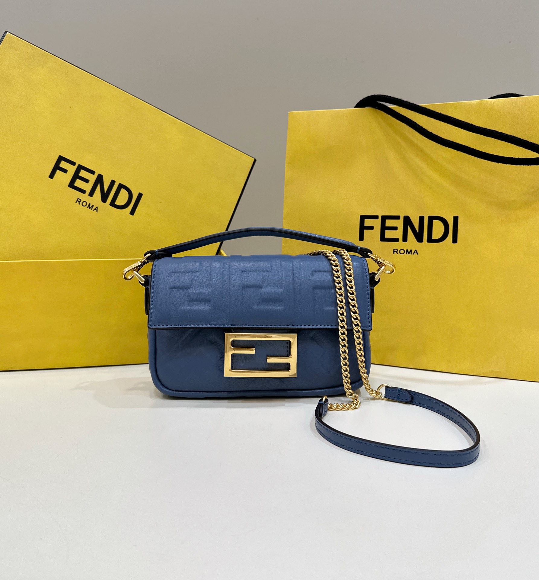 Fendi Baguette Bag, Sheepskin, Mini Version Model no: 0135As