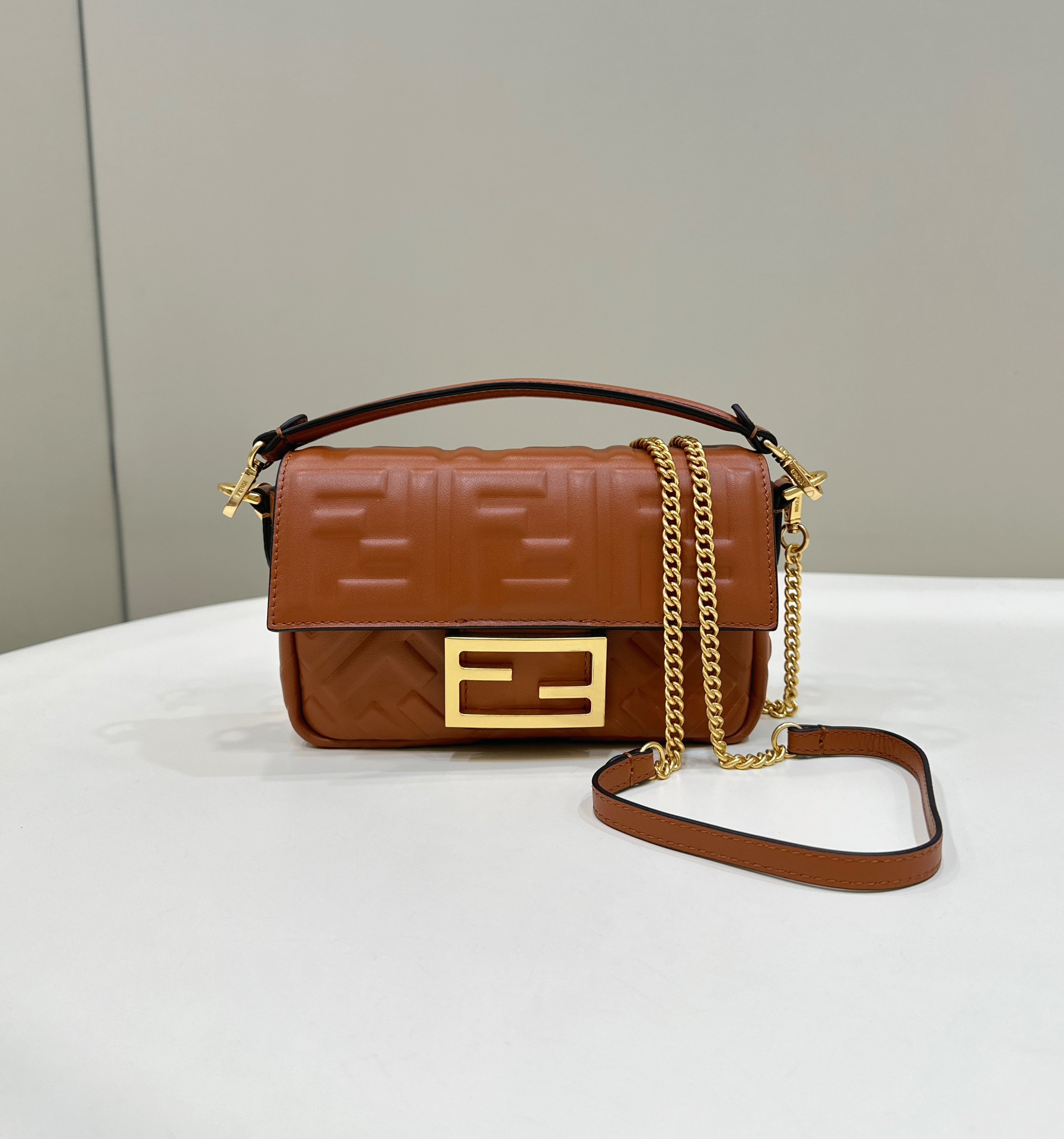 Fendi Baguette Bag, Sheepskin, Mini Version Model no: 0135As