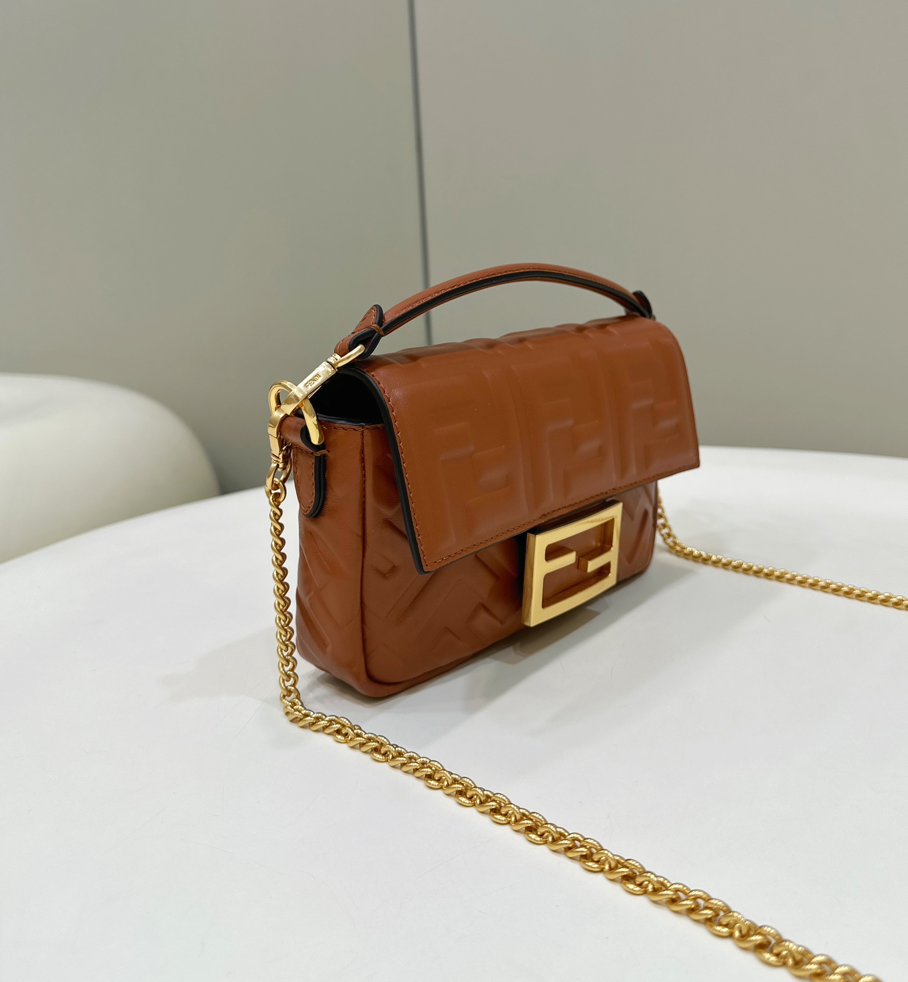 Fendi Baguette Bag, Sheepskin, Mini Version Model no: 0135As