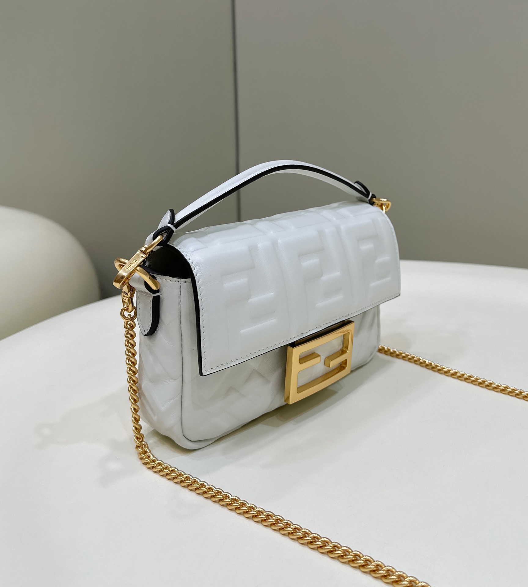 Fendi Baguette Bag, Sheepskin, Mini Version Model no: 0135s