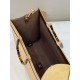 Handbag, Cowhide with High-Grade Amber Handles Model no: 8553