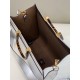 Handbag, Cowhide with High-Grade Amber Handles Model no: 8553