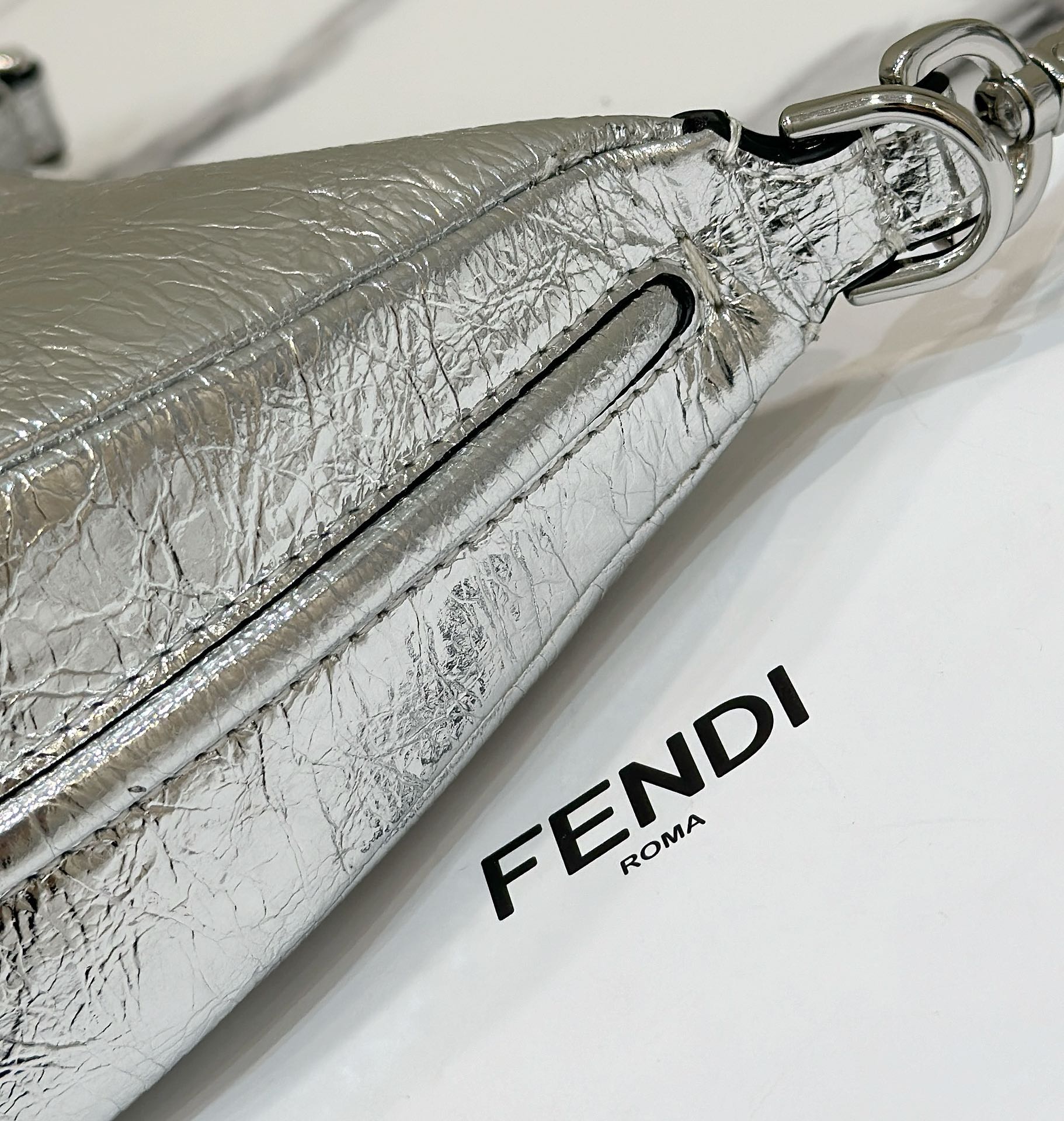 Fendigraphy Mini Underarm Bag, Cowhide Model no: 80155