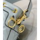 Fendi Small MON TRESOR Bucket Bag, Calfskin Stitching Model no: 8637A