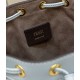 Fendi Small MON TRESOR Bucket Bag, Calfskin Stitching Model no: 8637A