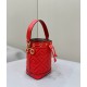 Fendi Small MON TRESOR Bucket Bag, Calfskin Stitching Model no: 8637A