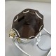 Fendi Small MON TRESOR Bucket Bag, Calfskin Stitching Model no: 8637A