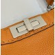 PEEKABOO Series I See You Petite Handbag, Cowhide with Exquisite Hand Stitching Model no: 80133