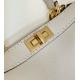 PEEKABOO Series I See You Petite Handbag, Cowhide with Exquisite Hand Stitching Model no: 80133