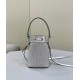 Fendi Small MON TRESOR Bucket Bag, Suede Material Model no: 8633