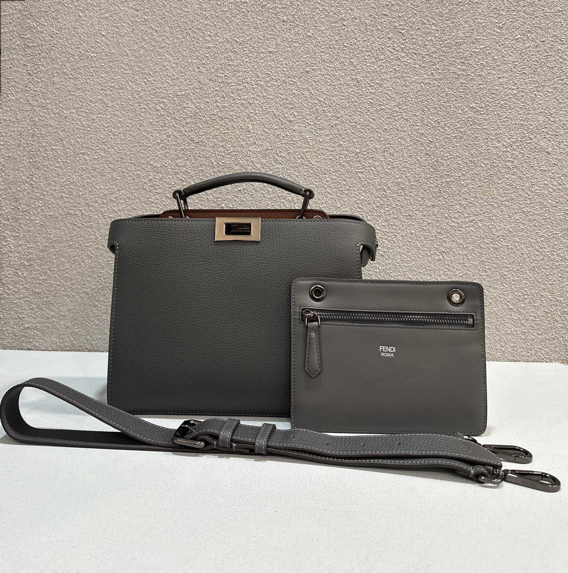 Fendi Men's PEEKABOO I See U Handbag Model no: 7VA530