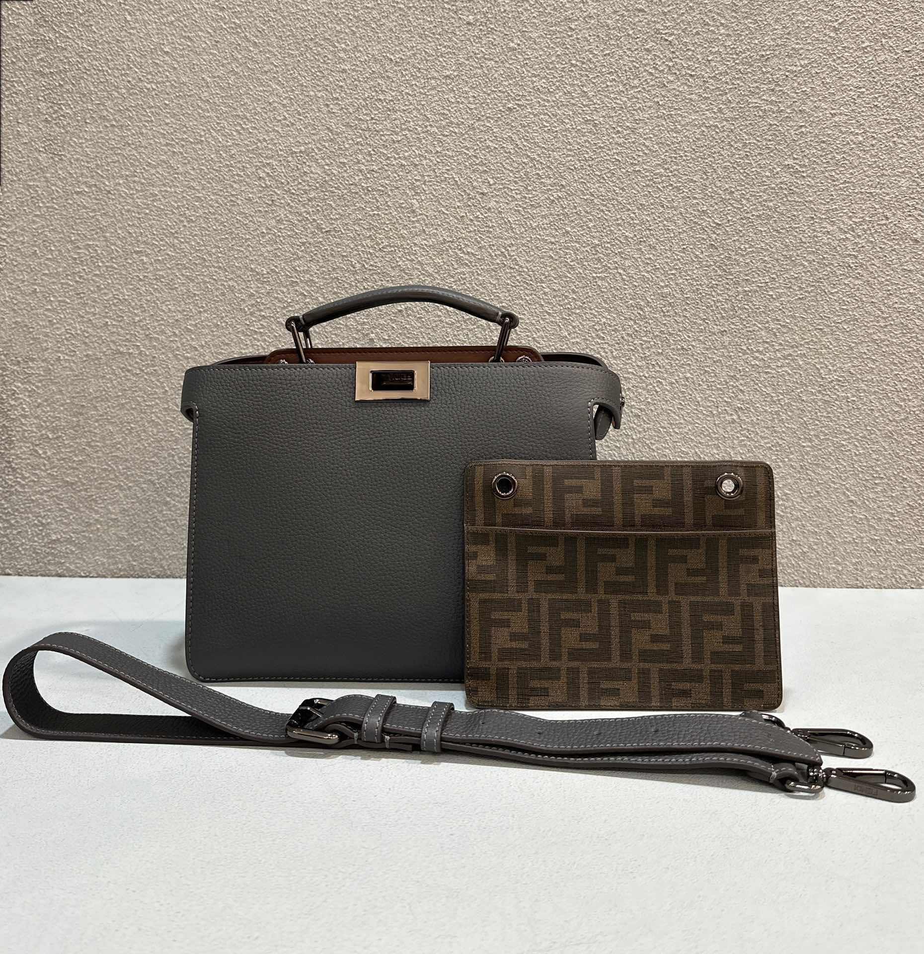 Fendi Men's PEEKABOO I See U Handbag Model no: 7VA530