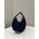 New Moon Underarm Bag, Denim Fabric Model no: 80098M