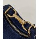 New Moon Underarm Bag, Denim Fabric Model no: 80098s