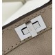 PEEKABOO Series I See You Petite Handbag, Cowhide with Exquisite Hand Stitching Model no: 80133AM