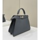 PEEKABOO Series I See You Petite Handbag, Cowhide with Exquisite Hand Stitching Model no: 80133AM