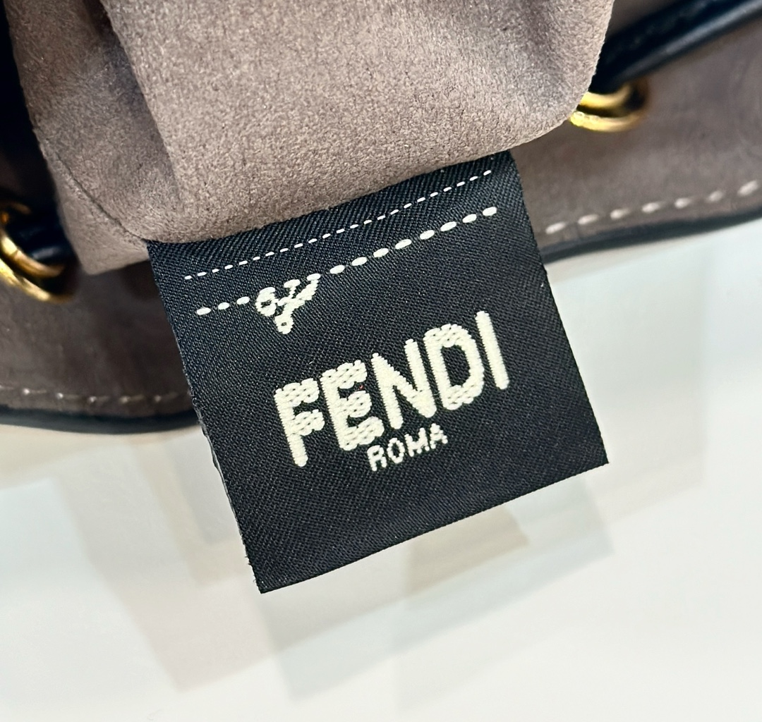 FENDI MON TRESOR Full Leather Monogram Bucket Model no: 023C