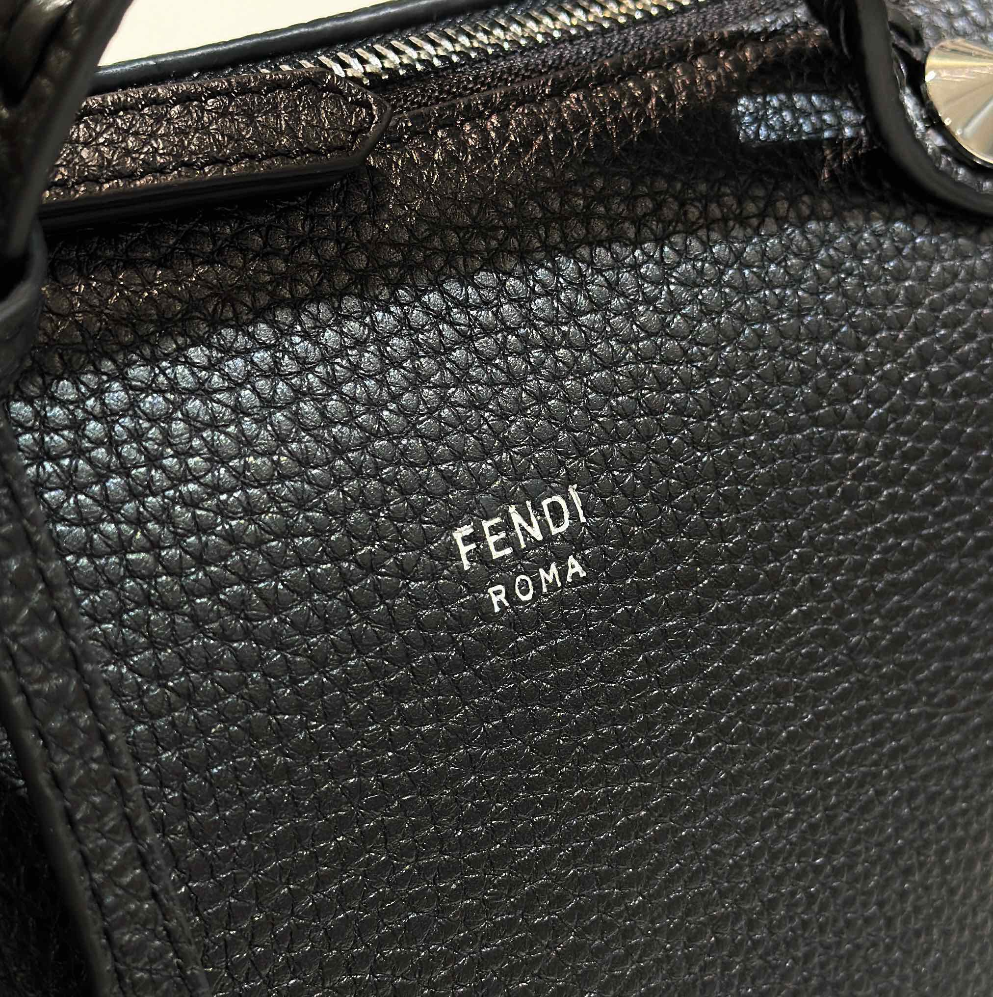 FENDI Soft Calfskin Boston Handbag Model no: 8651