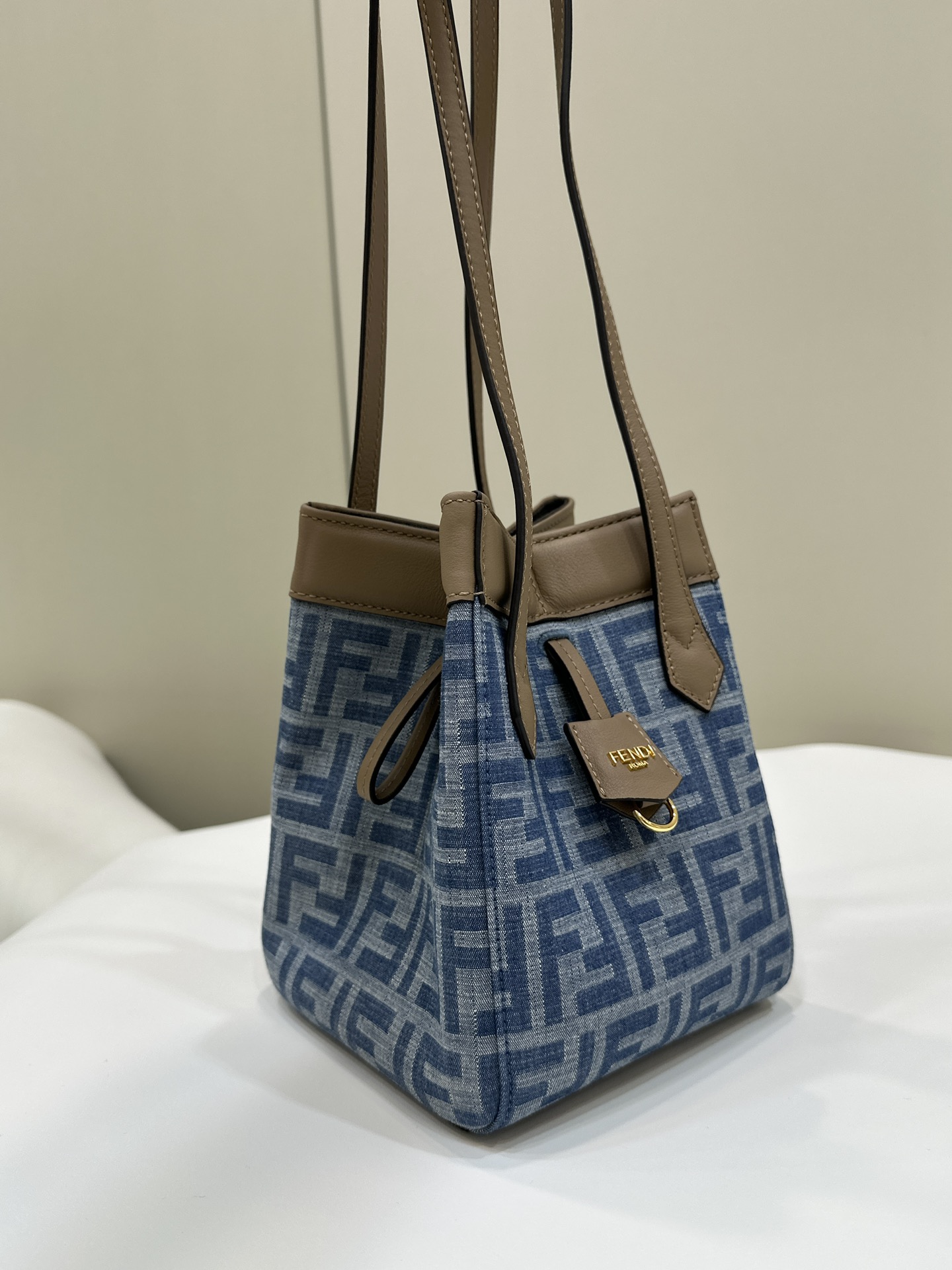 Origami Foldable Bag, Denim Blue Model no: 8626S