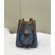 Origami Foldable Bag, Denim Blue Model no: 8626S