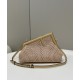 Fendi First, Raffia Weave with Handcrafted Sheepskin Model no: 80095M