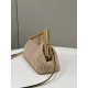 Fendi First, Raffia Weave with Handcrafted Sheepskin Model no: 80095M