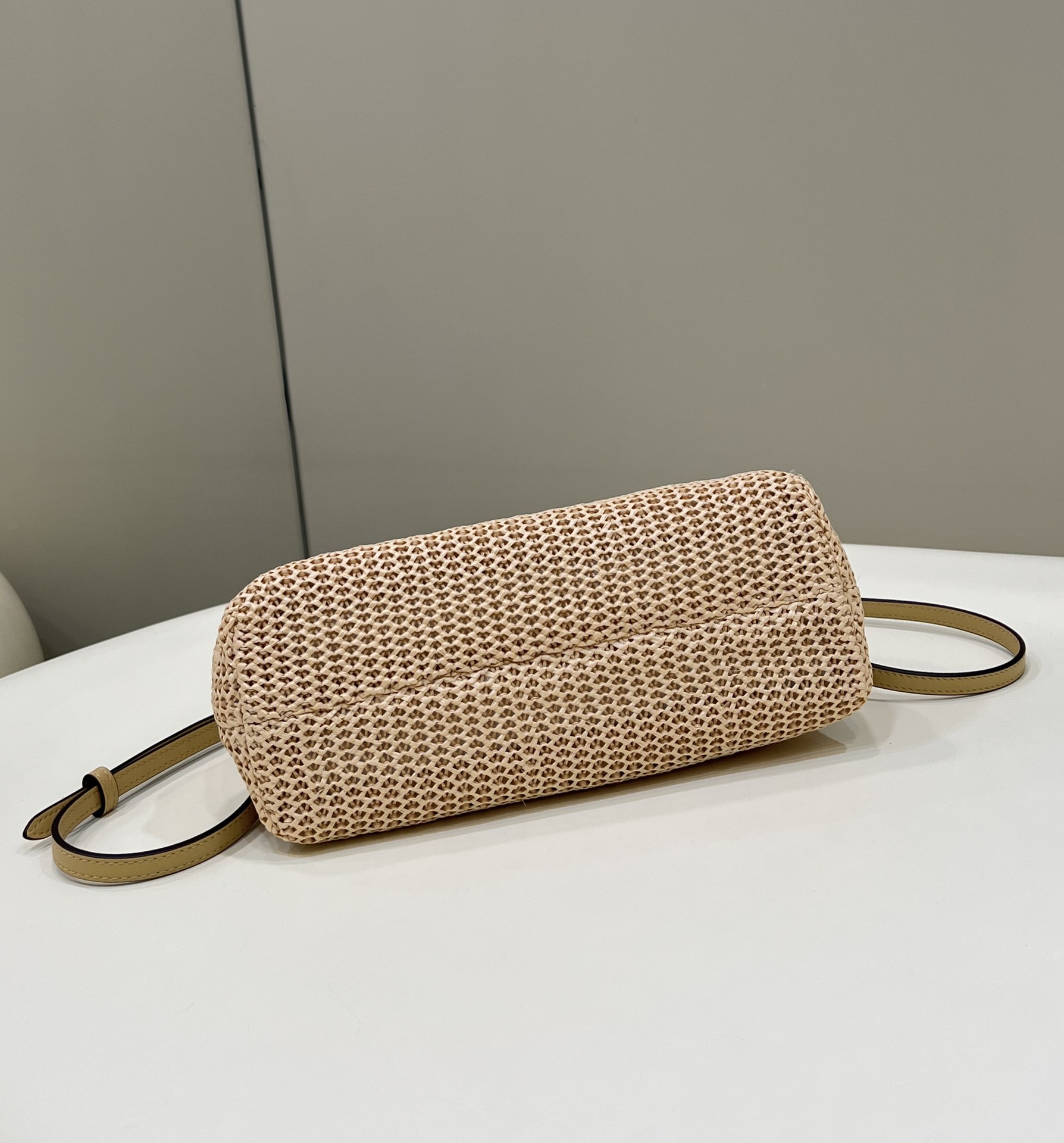 Fendi First, Raffia Weave with Handcrafted Sheepskin Model no: 80095M