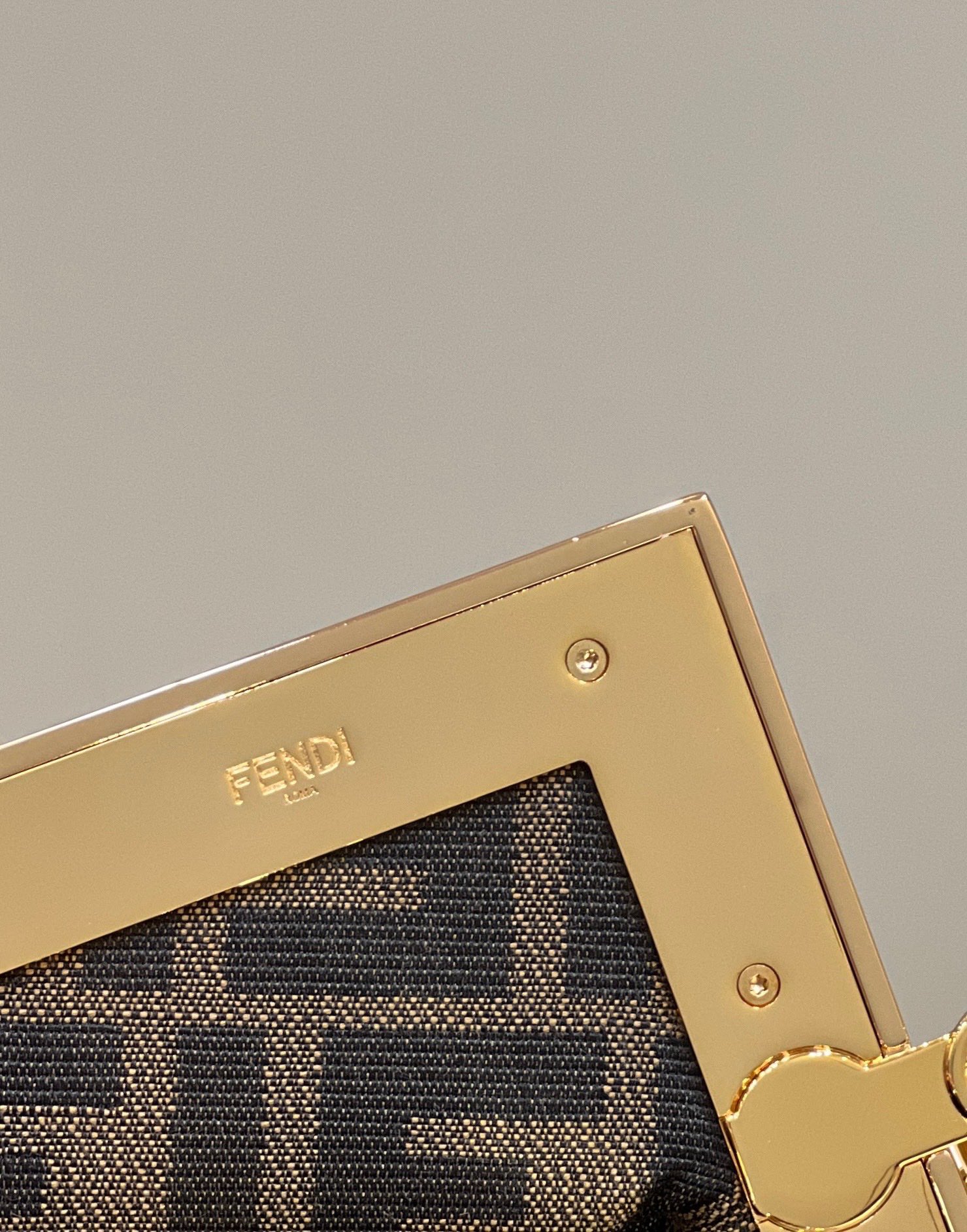 Fendi First, Raffia Weave with Handcrafted Sheepskin Model no: 80095M