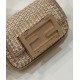 Fendi Nano Baguette Raffia Charm Mini Bag Model no: 8567B