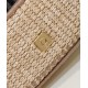 Fendi Nano Baguette Raffia Charm Mini Bag Model no: 8567B