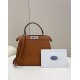 PEEKABOO Medium Handbag, Cowhide with Exquisite Hand Stitching Model no: 80012L